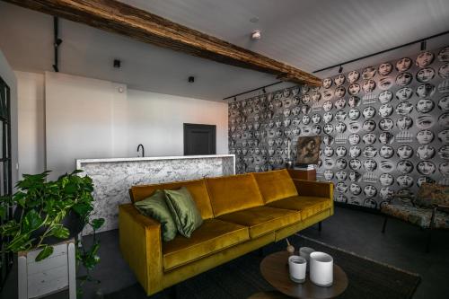 Ruang duduk di B&B Boutique Hotel N10