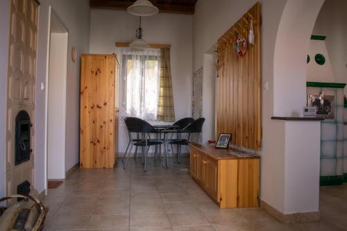 Dapur atau dapur kecil di Kápolna Vendégház