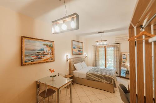 Katil atau katil-katil dalam bilik di Petrino Apartments