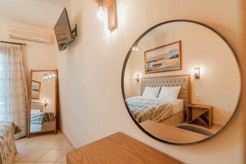 Katil atau katil-katil dalam bilik di Petrino Apartments