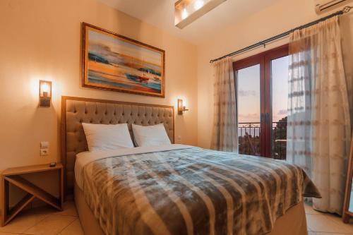 Katil atau katil-katil dalam bilik di Petrino Apartments