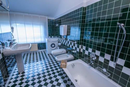 Kúpeľňa v ubytovaní Appartamenti Pirovano Bormio