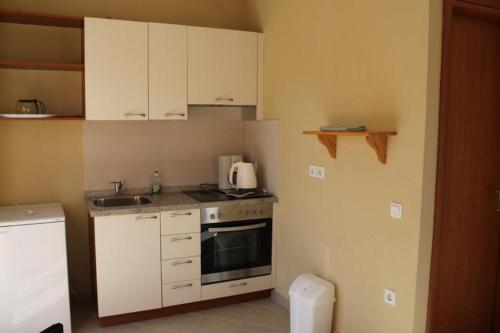Ett kök eller pentry på Apartment Luci
