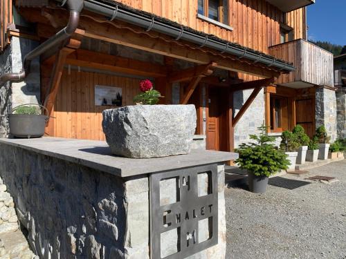 Chalet 4M Les Carroz et son Spaの見取り図または間取り図