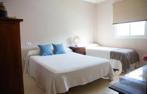 Een bed of bedden in een kamer bij Casa/Chalet Doñana