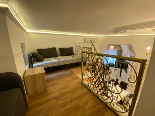 Гостиная зона в Exclusive Apartmanok Szeged