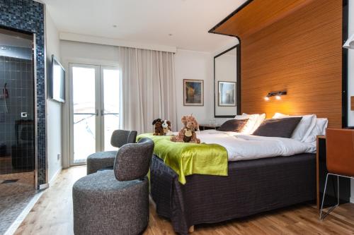 Postel nebo postele na pokoji v ubytování Best Western Hotell Hudik