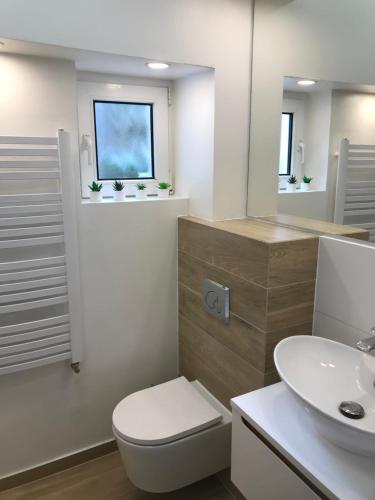 Et badeværelse på Apartament Angelina