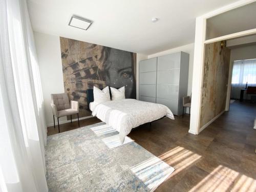 Χώρος καθιστικού στο Haus Pia Executive Apartments