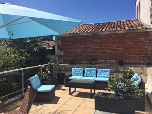 L Appart des Cloutiers, terrasse de 25m2