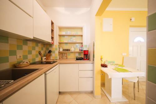 Køkken eller tekøkken på Villa Ana