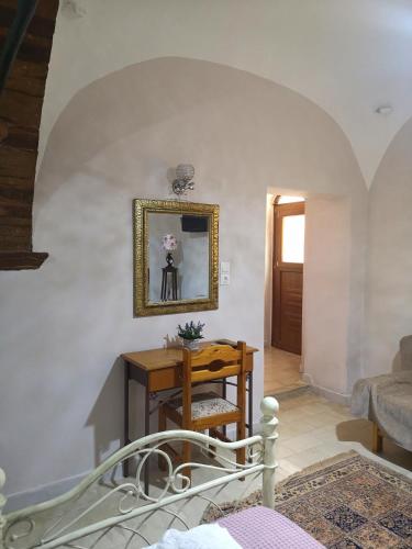 Ένα ή περισσότερα κρεβάτια σε δωμάτιο στο Clio apartments