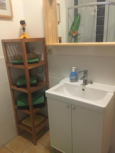 Koupelna v ubytování Ferienwohnung LaMa