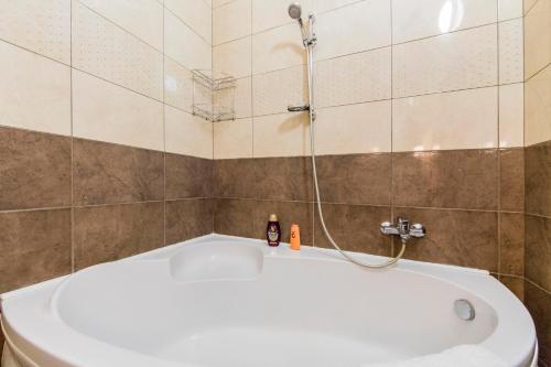 Koupelna v ubytování Rent-Kiev 2 min metro Chernihivska Lux