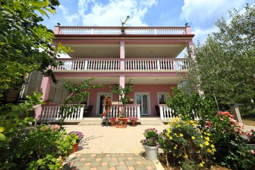 Zahrada ubytování Villa Rajna