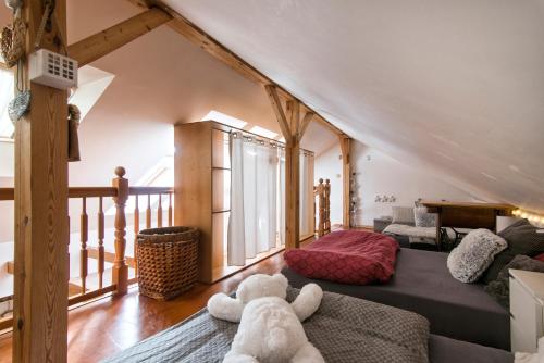 Posezení v ubytování Apartment Neratovice