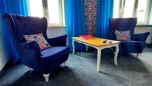 Χώρος καθιστικού στο Apartamenty Sienkiewicza10