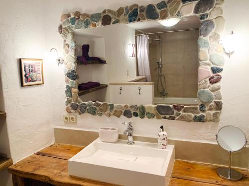 Ванная комната в Casa Enrico