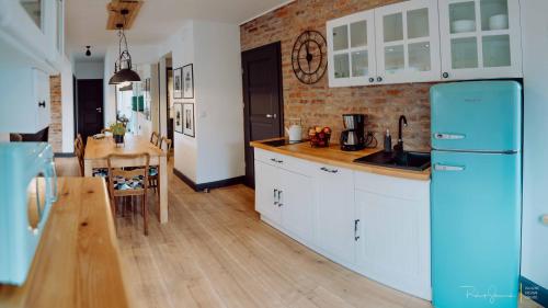 Dapur atau dapur kecil di apartament BB