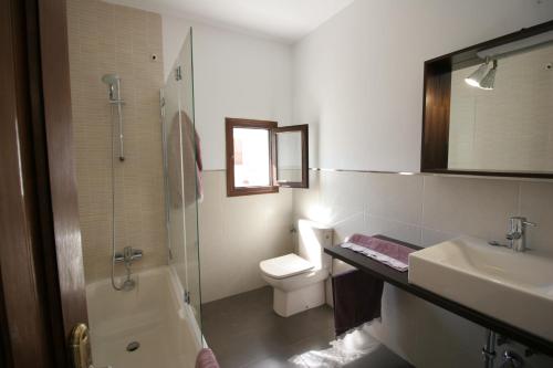 Koupelna v ubytování Veranea Apartments