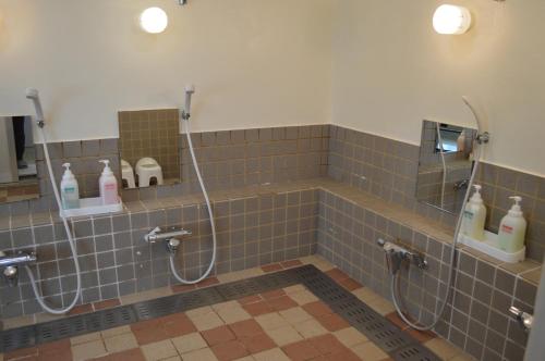 Koupelna v ubytování Annex Aburaya