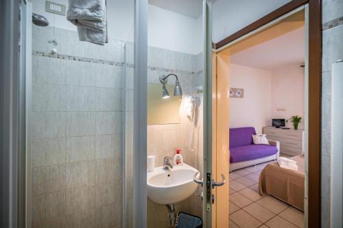 A bathroom at Affittacamere San Jacopino