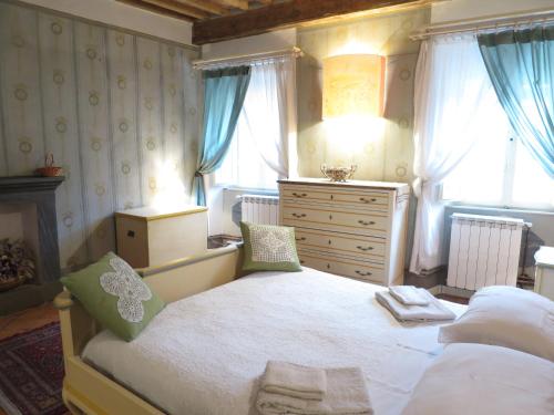 Кровать или кровати в номере I Tre camini