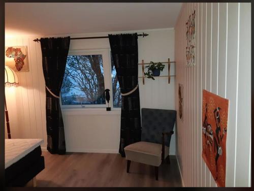 Ruang duduk di Graceland Norway