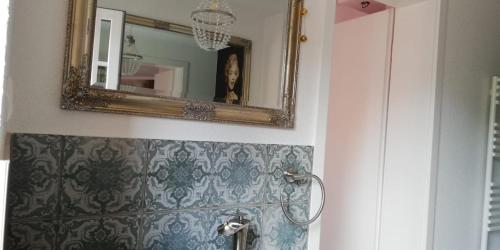 Koupelna v ubytování Privatzimmer bei Paulchen
