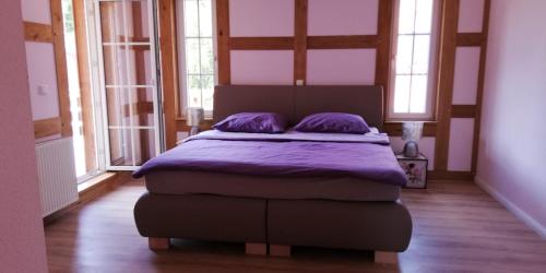 Postel nebo postele na pokoji v ubytování Privatzimmer Donna und Frido