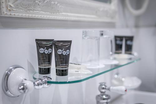Koupelna v ubytování Forums Boutique Hotel