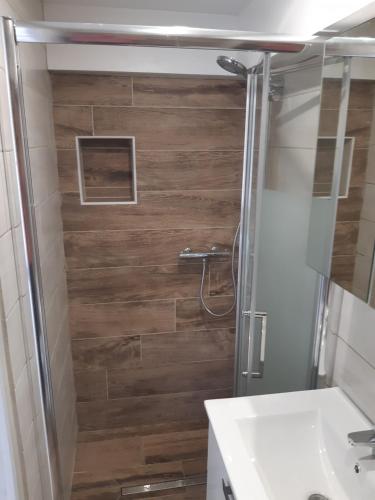 Koupelna v ubytování Studio 25
