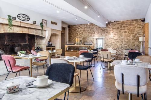 Χώρος καθιστικού στο Hôtel Mas Valentine
