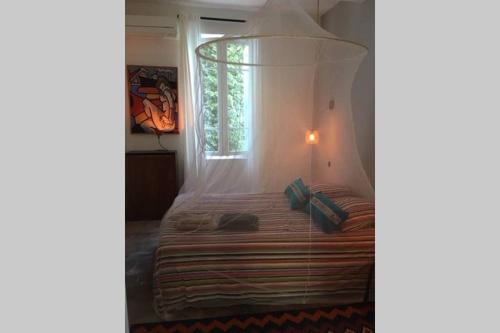 Katil atau katil-katil dalam bilik di La Baraquette