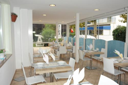 Restaurace v ubytování Albergo Villa Aida