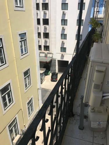 Balkoni atau teres di Pensao Praca Da Figueira