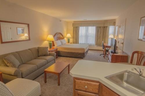 Smart Suites on the Hillにあるシーティングエリア