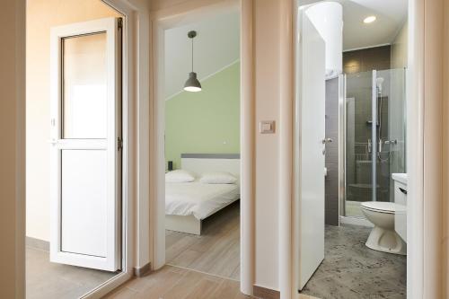 Koupelna v ubytování Villa Dvori