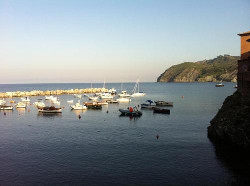 a group of boats in a body of water at Dolcevia in Levanto