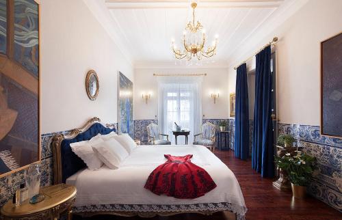 Postel nebo postele na pokoji v ubytování Casa dell'Arte Club House