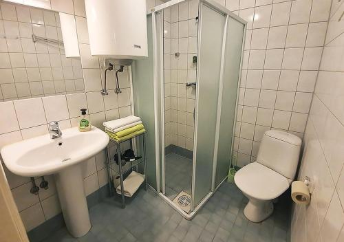 A bathroom at Villa Hortensia