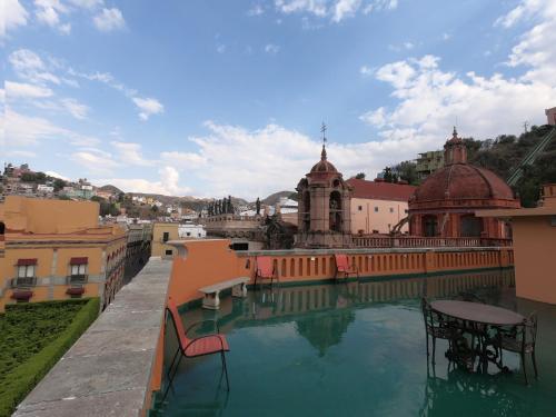 Bazén v ubytování Hotel San Diego nebo v jeho okolí