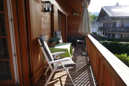 Μπαλκόνι ή βεράντα στο Bodenschneid Suiten Rottach-Egern