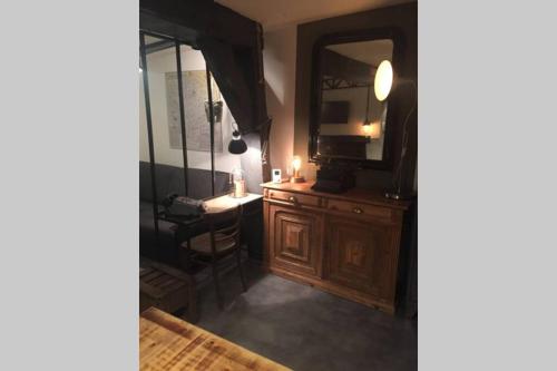 Et badeværelse på T3 duplex industriel hyper centre ville historique