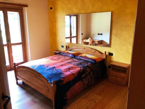 Posteľ alebo postele v izbe v ubytovaní La Dolce Vita chalet
