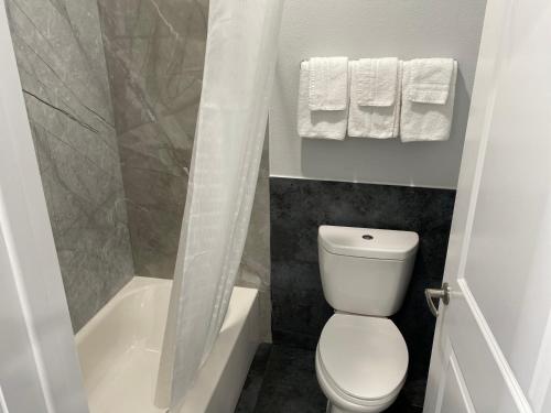 Bilik mandi di Palace Inn Crosby