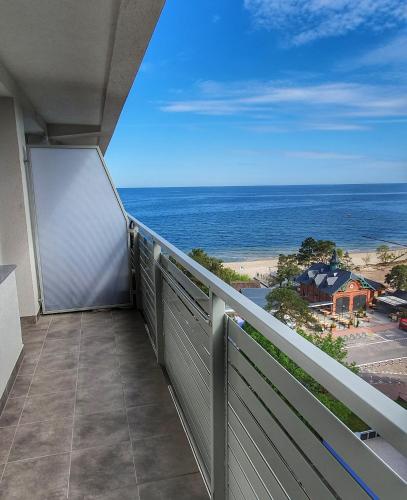 HolidayHomePL SLAVIA NEW 600 z balkonem przy plaży