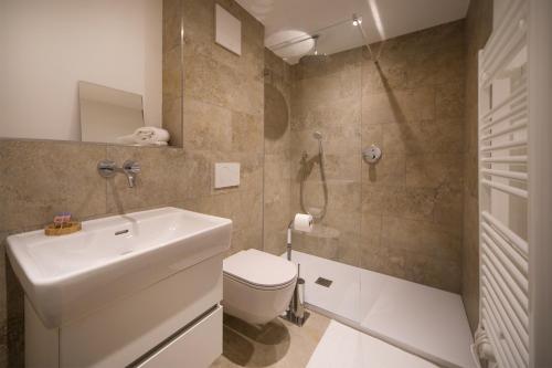 Kúpeľňa v ubytovaní Heislerhof Apartment