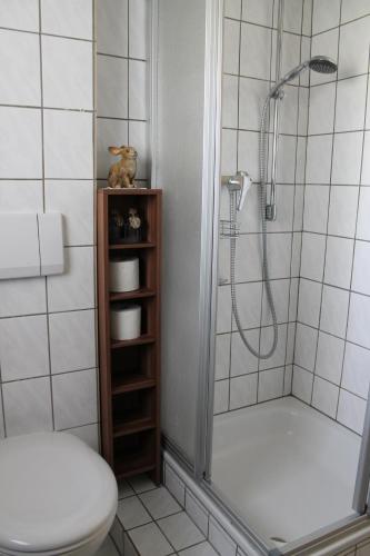 Koupelna v ubytování Ferienhaus Anni