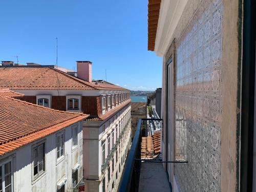 a view from the window of a building at SORIANO Place in Lisbon